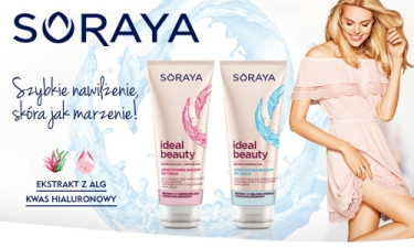 Wygraj zestaw hydro-balsamów marki Soraya