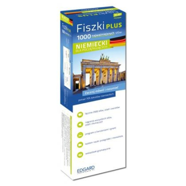 Konkurs "Niemiecki Fiszki PLUS 1000 najważniejszych słów dla początkujących"