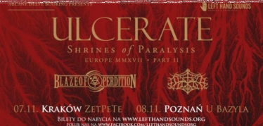 Kraków, Poznań: Wygraj wejściówkę na koncerty Ulcerate, Blaze of Perdition i Outre