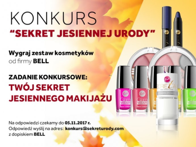 Konkurs "Sekret jesiennej Urody"