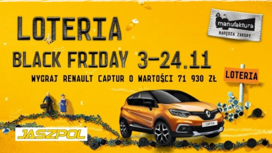 Łódź: Loteria Black Friday, do godz. 19:30
