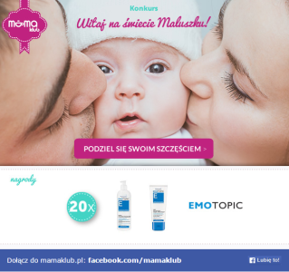 Konkurs fotograficzny "Witaj na świecie Maluszku"