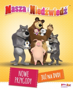 Quizowy konkurs DVD "Masza i Niedźwiedź"