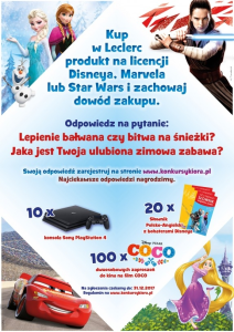 Konkurs "Zimowe Zabawy" E.Leclerc