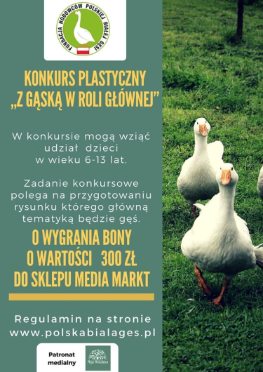 Konkurs plastyczny "Z gąską w roli głównej"