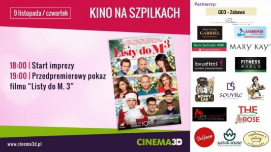 Świdnica: Wygraj zaproszenie na ostatnie w tym roku Kino na Szpilkach