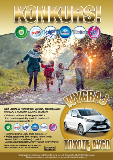 Konkurs "Jedź z rodziną szukać słońca" Kaufland