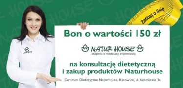 Konkurs "Naturhouse Katowice Kościuszki" do godz. 13:00