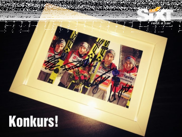 Wygraj zdjęcie z autografami skoczków narciarskich
