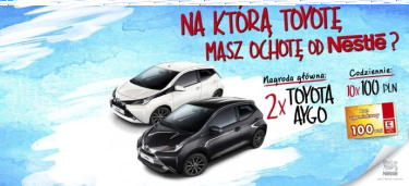 Konkurs "Na którą Toyotę masz ochotę od Nestle?" – II edycja, Kaufland
