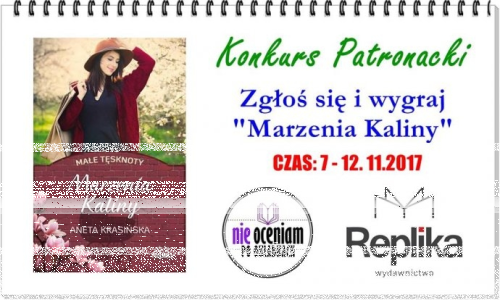 Wygraj książkę "Marzenia Kaliny"