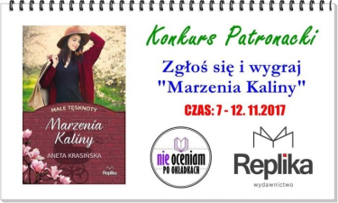 Wygraj książkę "Marzenia Kaliny"