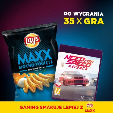 Konkurs fotograficzny "Lay’s Maxx i NFS Payback" do godz. 12:00