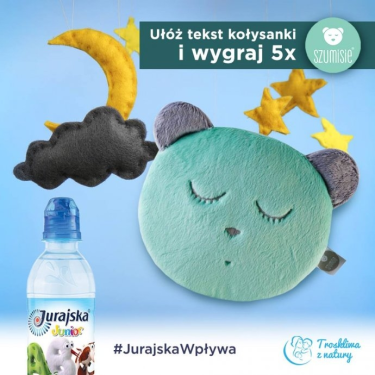 Konkurs "Ułóż tekst kołysanki i wygraj szumisia"