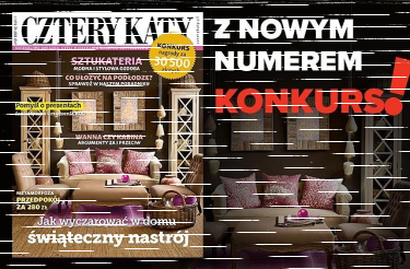 Wygraj metamorfozę pomieszczenia z magazynem "Cztery Kąty"