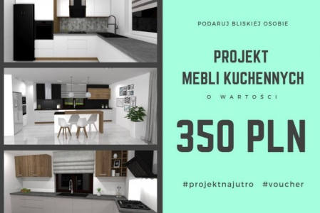 Wygraj voucher na projekt mebli kuchennych