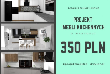 Wygraj voucher na projekt mebli kuchennych