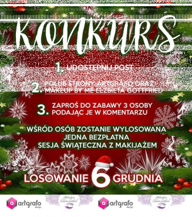 Wygraj sesję świąteczną z makijażem!