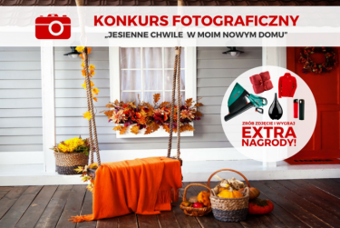 Konkurs "Jesienne chwile w moim nowym domu"
