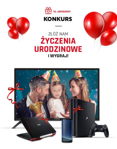 Konkus "Świętujcie z nami 14. Urodziny NEONET"