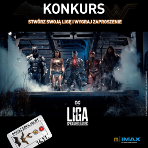 Konkurs "Sprawiedliwi przybywajcie" IMAX Warszawa Sadyba