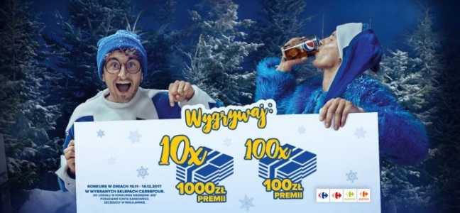Konkurs "Elfy Pepsi 2017" Carrefour