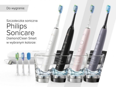 Wygraj szczoteczkę soniczną DiamondClean Smart!