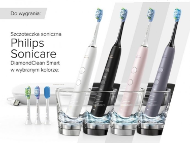 Wygraj szczoteczkę soniczną DiamondClean Smart!