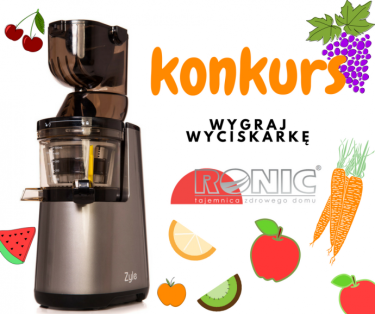 Konkurs fotograficzny "Wyciśnij pomysł i wygraj wyciskarkę Zyle Ronic"