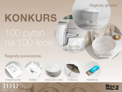 Konkurs "100 pytań na 100-lecie ROCA"