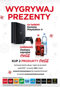 Loteria "Prezent od Coca-Cola" Leclerc