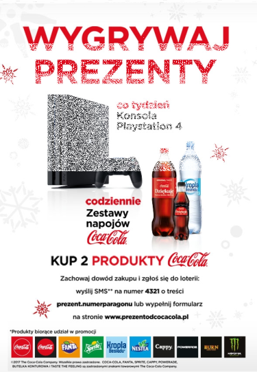 Loteria "Prezent od Coca-Cola" Leclerc