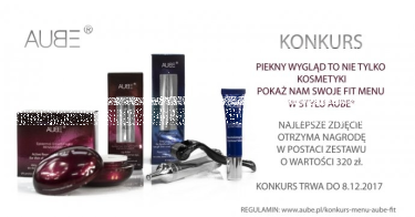 Konkurs fotograficzny "Pokaż swoje fit menu w stylu Aube®"