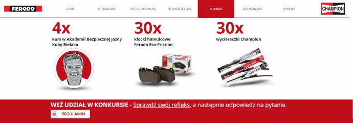 Konkurs "Polaku Nie Jedź Na Zderzak"