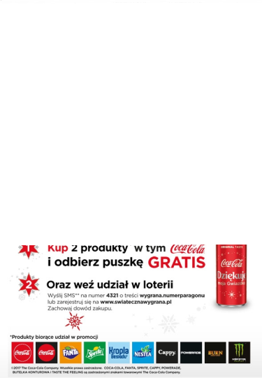 Loteria "Prezenty z Coca-Cola" InMedio, Relay