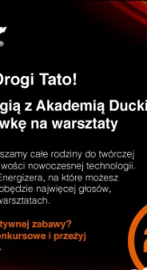 Warszawa Konkurs "Naładuj się energią z Akademią Duckie Deck"