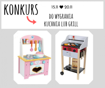 Wygraj kuchnię do zabawy lub grilla z akcesoriami