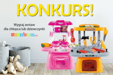 Wygraj kuchnię dla dziewczynki lub warsztat dla chłopca