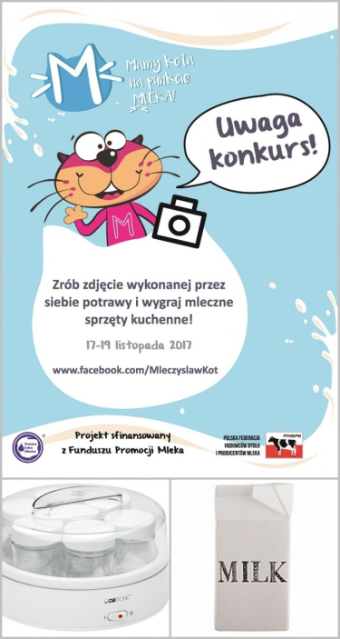 Konkurs fotograficzny "Nasze Mleczne Dania"