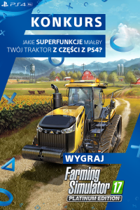 Wygraj grę Farming Simulator 17 Edycja Platynowa