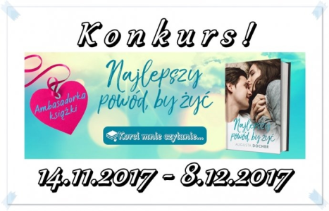 Wygraj ksiażkę "Najlepszy powód, by żyć"