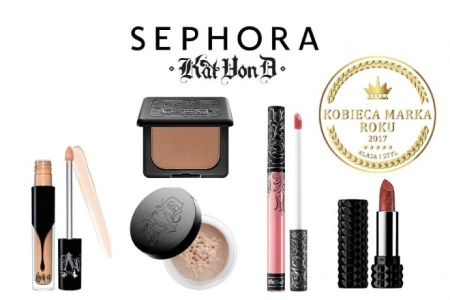 Wygraj zestaw kosmetyków do makijażu Kat Von D firmy SEPHORA!