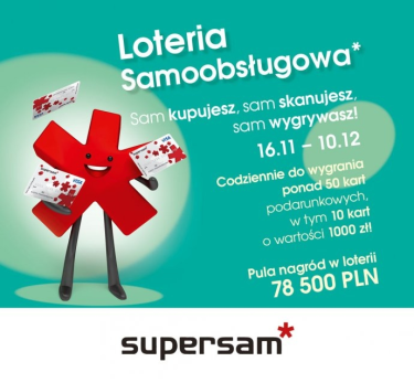 Katowice: Loteria "Samoobsługowa SuperSam"