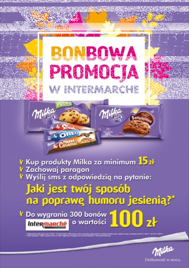 Konkurs "Bonbowa promocja w Intermarche"