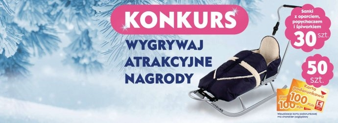 Konkurs: Wygraj sanki z NIVEA w Kaufland