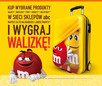 Wygraj walizkę M&M'S, ABC