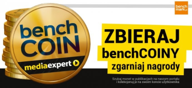Konkurs "Zbieraj benchcoiny - zgarniaj nagrody od Media Expert!"