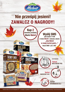 Konkurs "Nie prześpij jesieni! Zawalcz o nagrody!" Intermarche