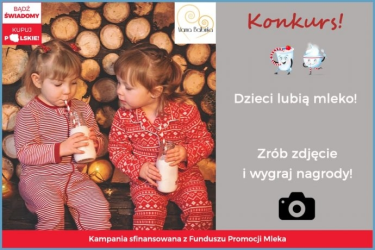 Konkurs "Dzieci lubią mleko"