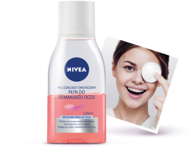 Konkurs "Zgłoś się do przetestowania Pielęgnującego Dwufazowego Płynu do demakijażu oczu NIVEA"